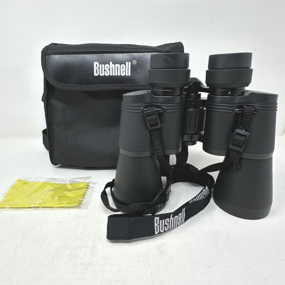 Bushnell 10x50 Binoculars Wide Angle 300ft/1000yds Hunting Camping Birdwatching